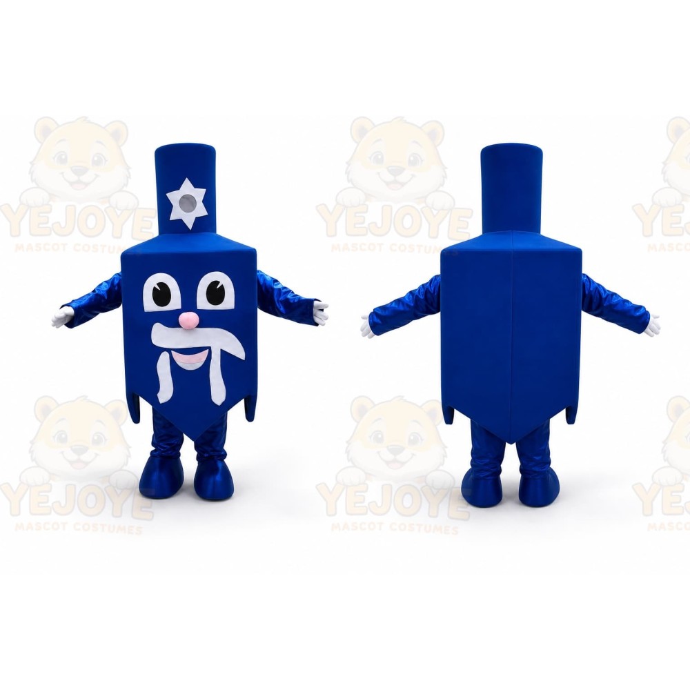 Shabbat Dreidel Mascot Costume