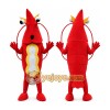 Red Shrimp Mascot Costume Red Shrimp Mascot Costume