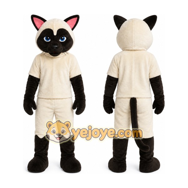 Siamese Cat Mascot Costume