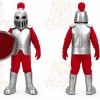 Silver Knight Mascot Costume