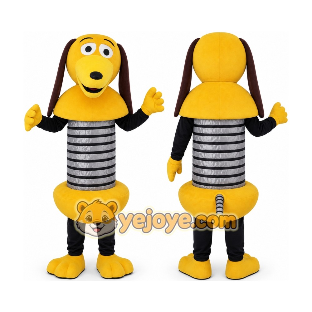 Slider Dog Mascot Costume Slider Dog Mascot Costume