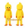 Yellow Duck Mascot Costume