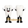White Tooth Mascot Costume White Tooth Mascot Costume