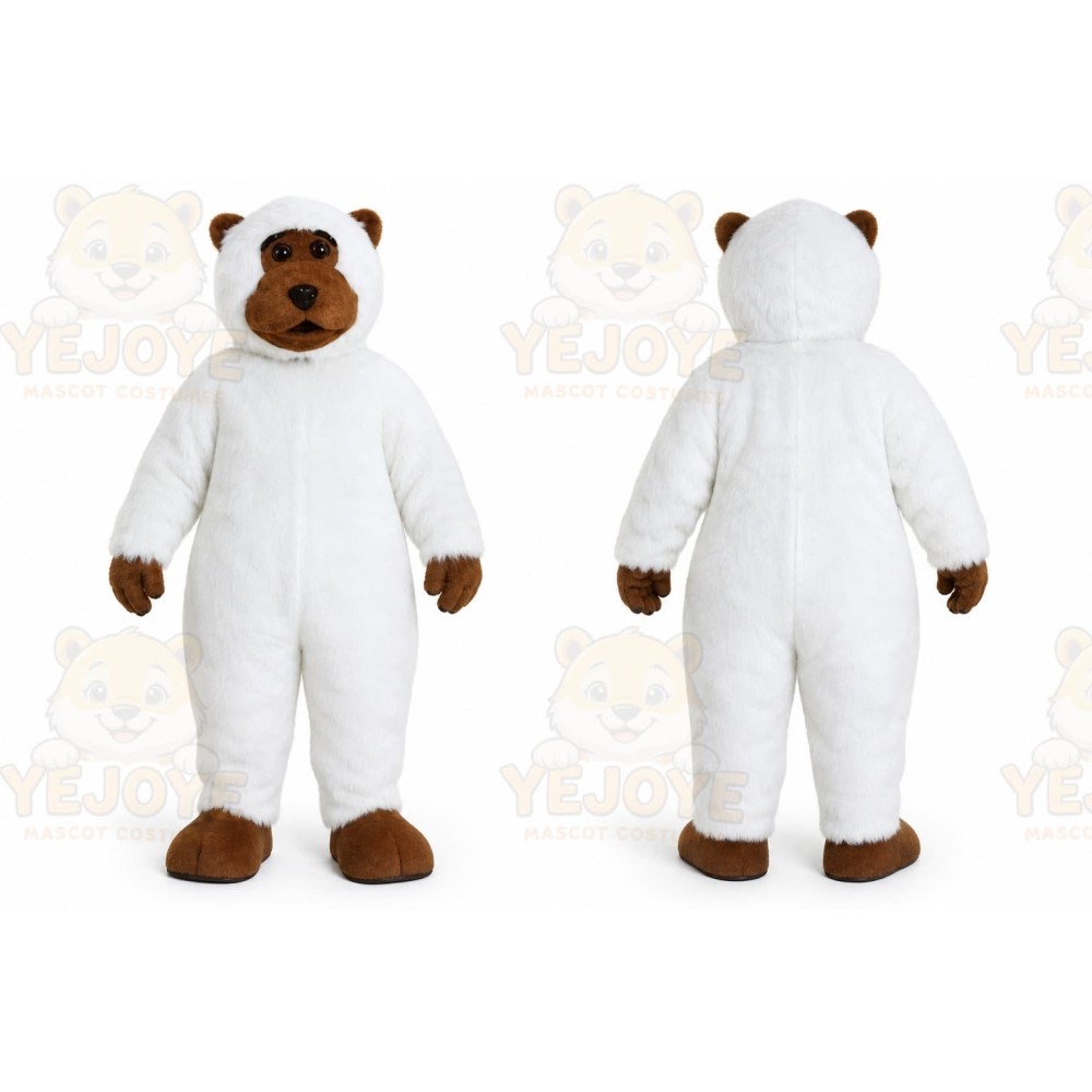 Snow Leopard Mascot Custom