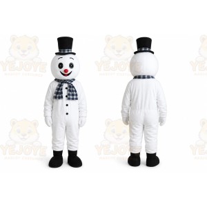 Snow Men Cartoon Mascot Costume