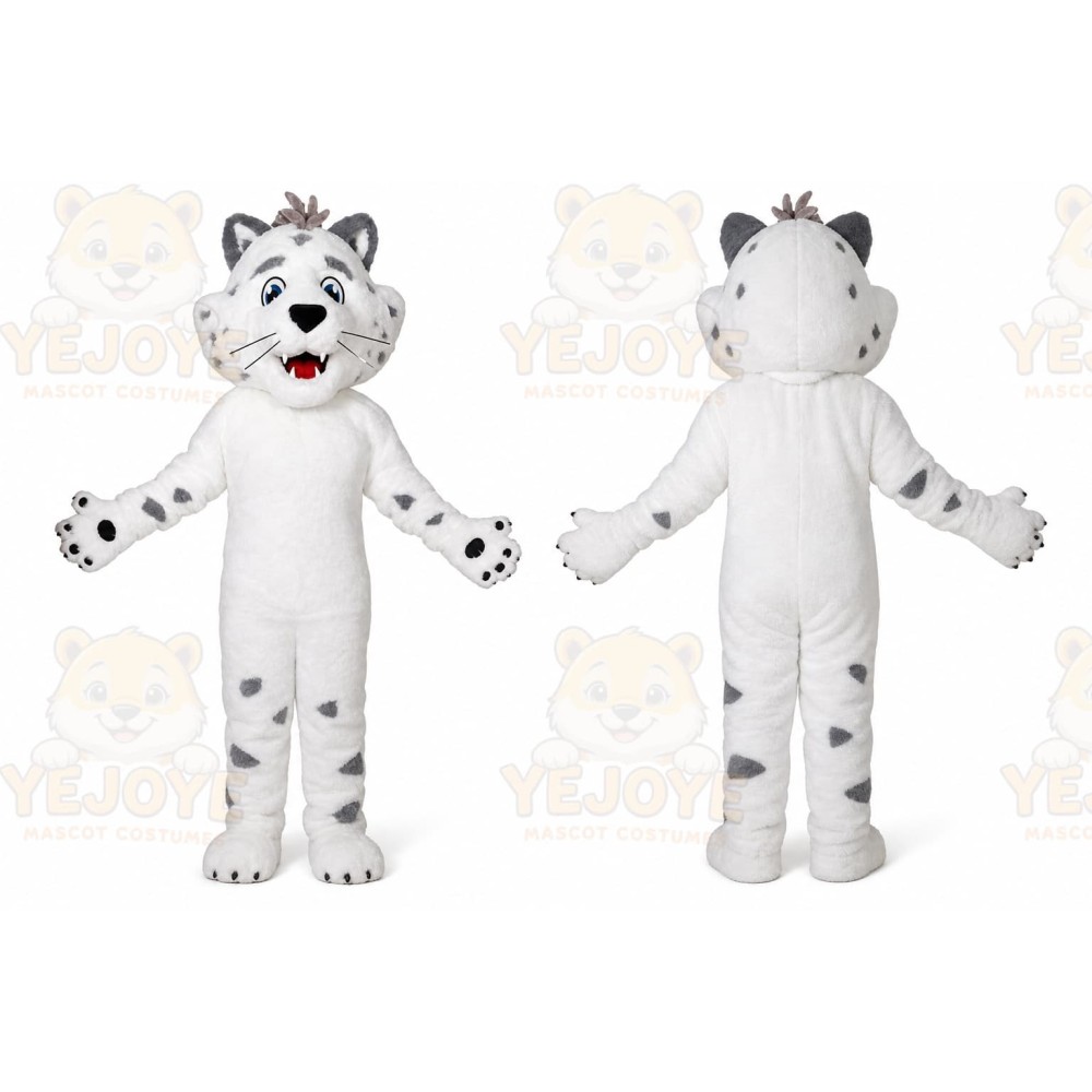 Snowball Kitty Cat Mascot Costume