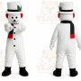 Snowman Cartoon Mascot Costume