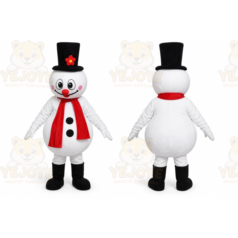 Snowman Father Christmas Mascot Costume