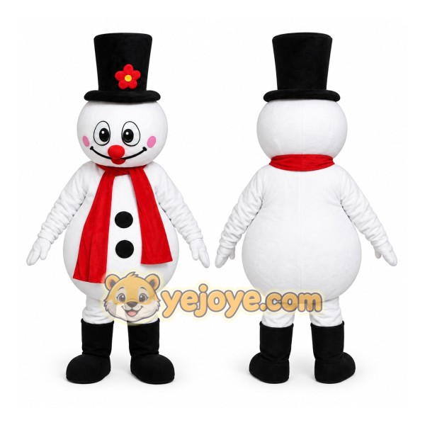 Snowman Father Christmas Mascot Costume