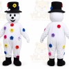 Snowman Mascot Costume Cartoon Character