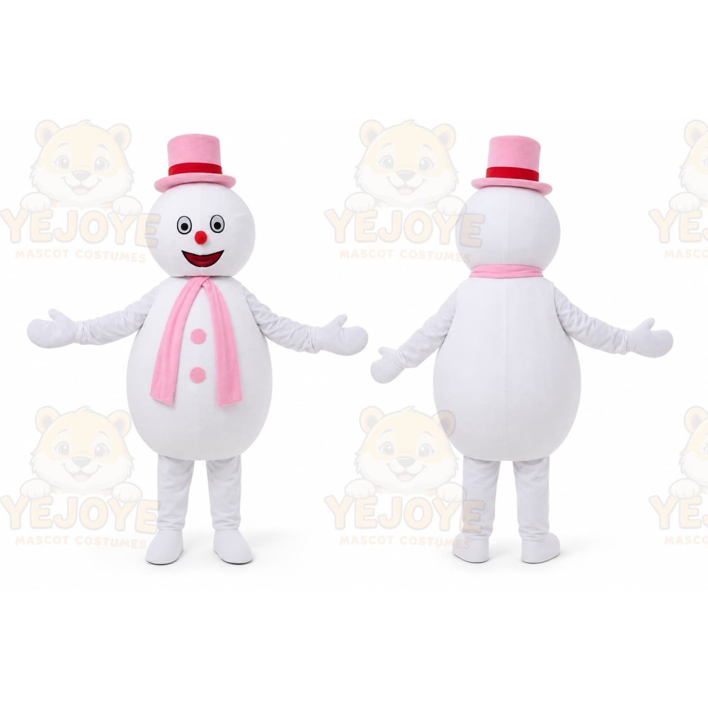 Snowman Mascot Costume for Adult