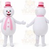 Snowman Mascot Costume for Adult