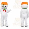 Snowman Mascot Costume Snowman Christmas Costume