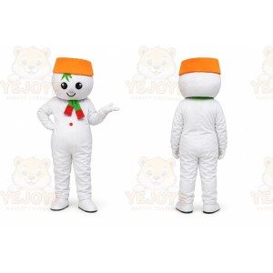 Snowman Mascot Costume Snowman Christmas Costume