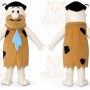 Soft Brown Savage Plush Adult Mascot Costume
