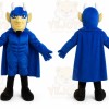 Soldier Warrior Knight Chevalier Mascot Costume