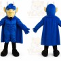 Soldier Warrior Knight Chevalier Mascot Costume