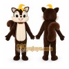 Brown Squirrel Mascot Costume Brown Squirrel Mascot Costume