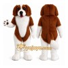 Brown and White Dog Mascot Costume Brown and White Dog Mascot Costume