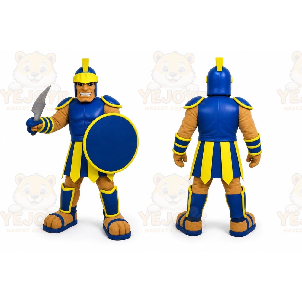 Spartan Mascot Costume Adult Warrior Knight Costumes