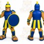 Spartan Mascot Costume Adult Warrior Knight Costumes