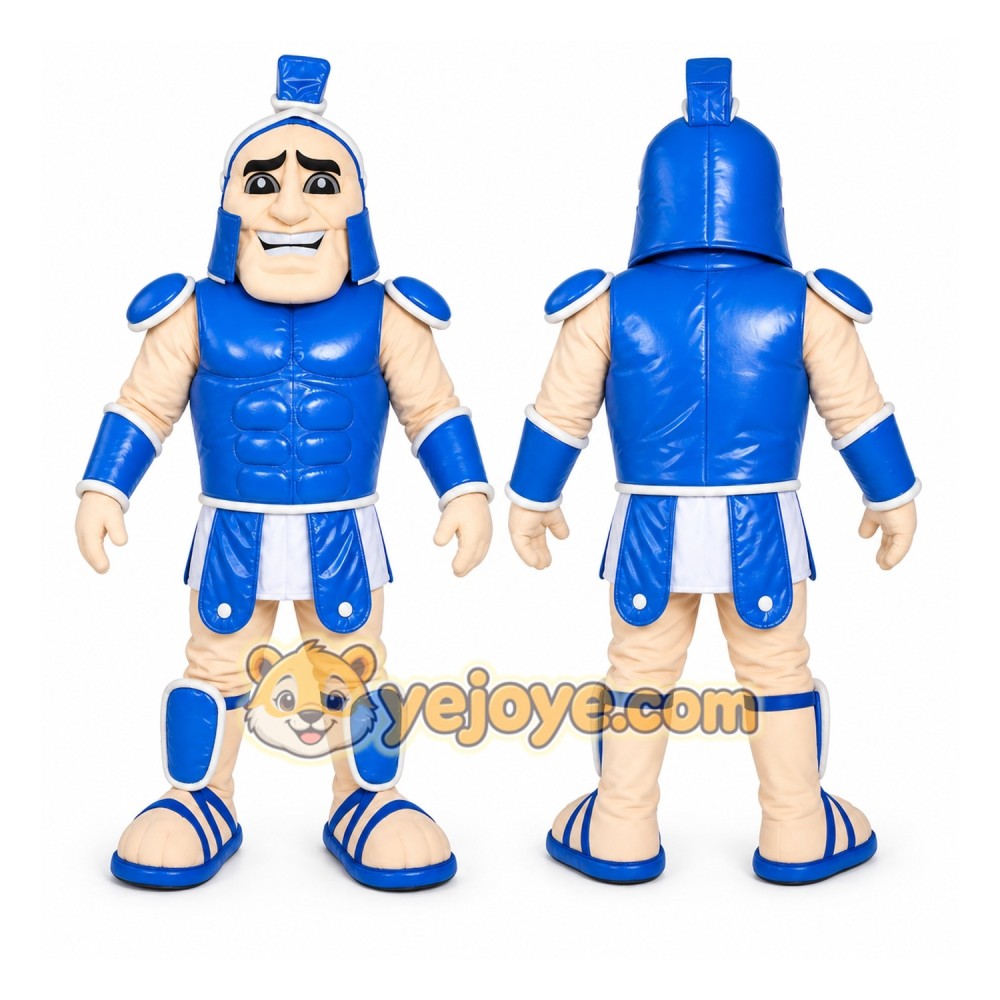 Spartan Trojan Soldier Warrior Knight Mascot Costume