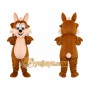 Brown Rabbit Mascot Costume