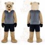 Sport Blue Eagle Hawk Mascot Costume