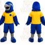 Sport Blue Eagle Mascot Costume for Adult