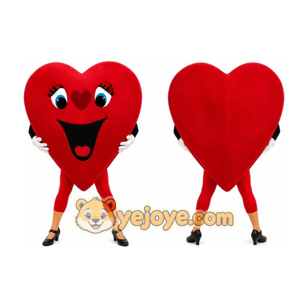 Big Valentine's Heart Mascot Costumes
