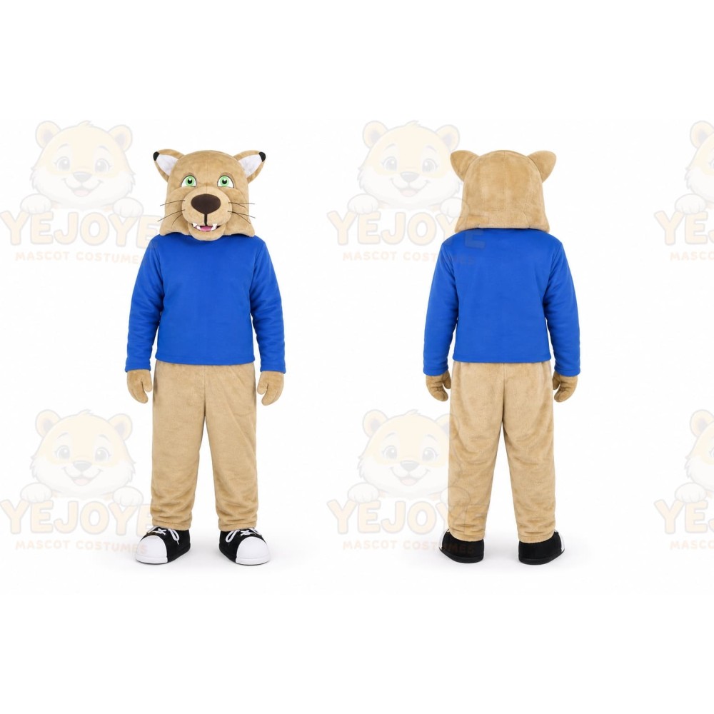 Sport cat Tiger Leopard Mascot Costume