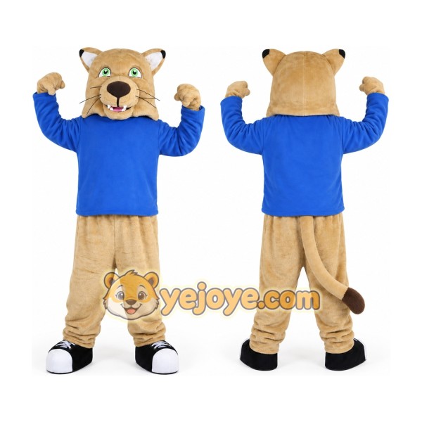 Wildcat Sports Player Mascot Costume