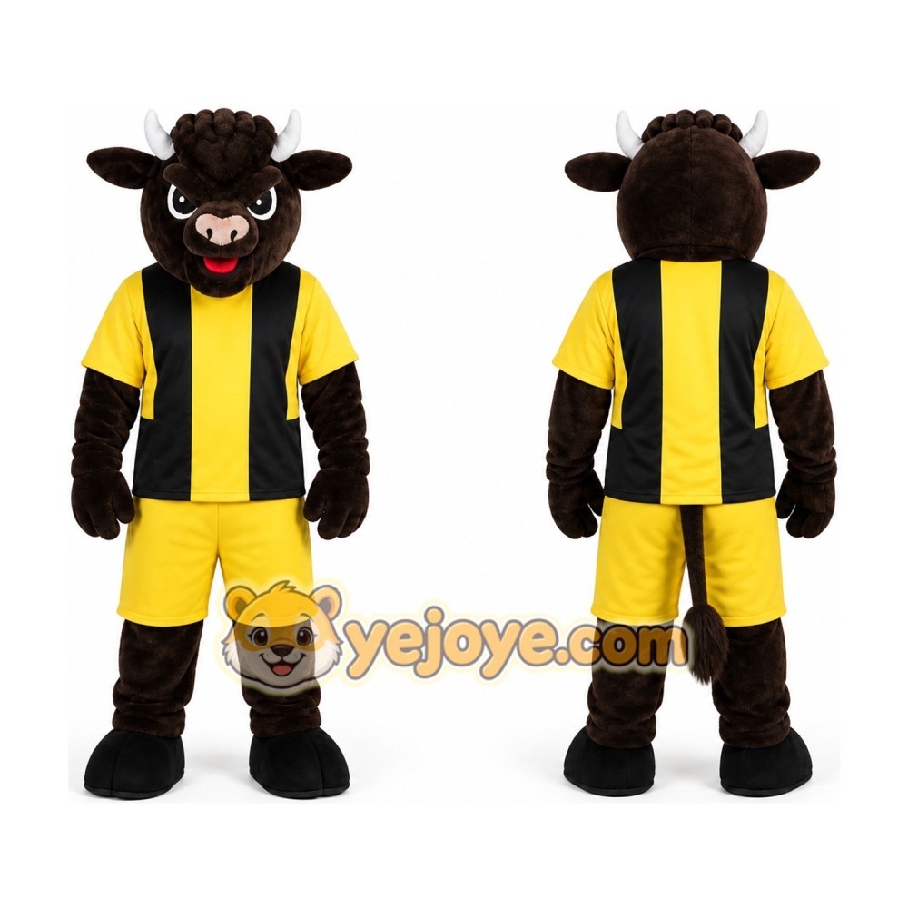 Sport Cow Bull Mascot Costume for Adult