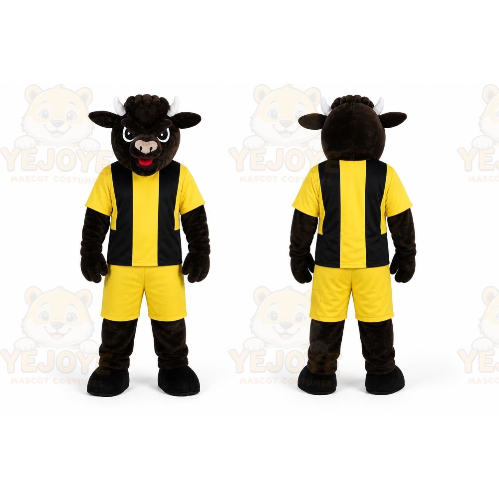 Sport Cow Bull Mascot Costume for Adult