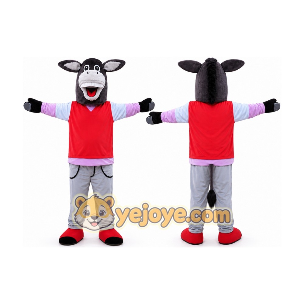 Sport Donkey Mascot Costume Sport Donkey Mascot Costume