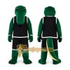 Green Crocodile Sports Player Mascot Costume Green Crocodile Sports Player Mascot Costume