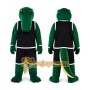 Green Crocodile Sports Player Mascot Costume