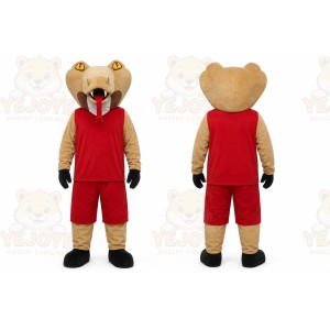 Sport Green Frog Mascot Costume