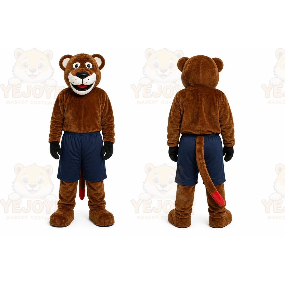 Sport Tiger Animal Mascot Costume
