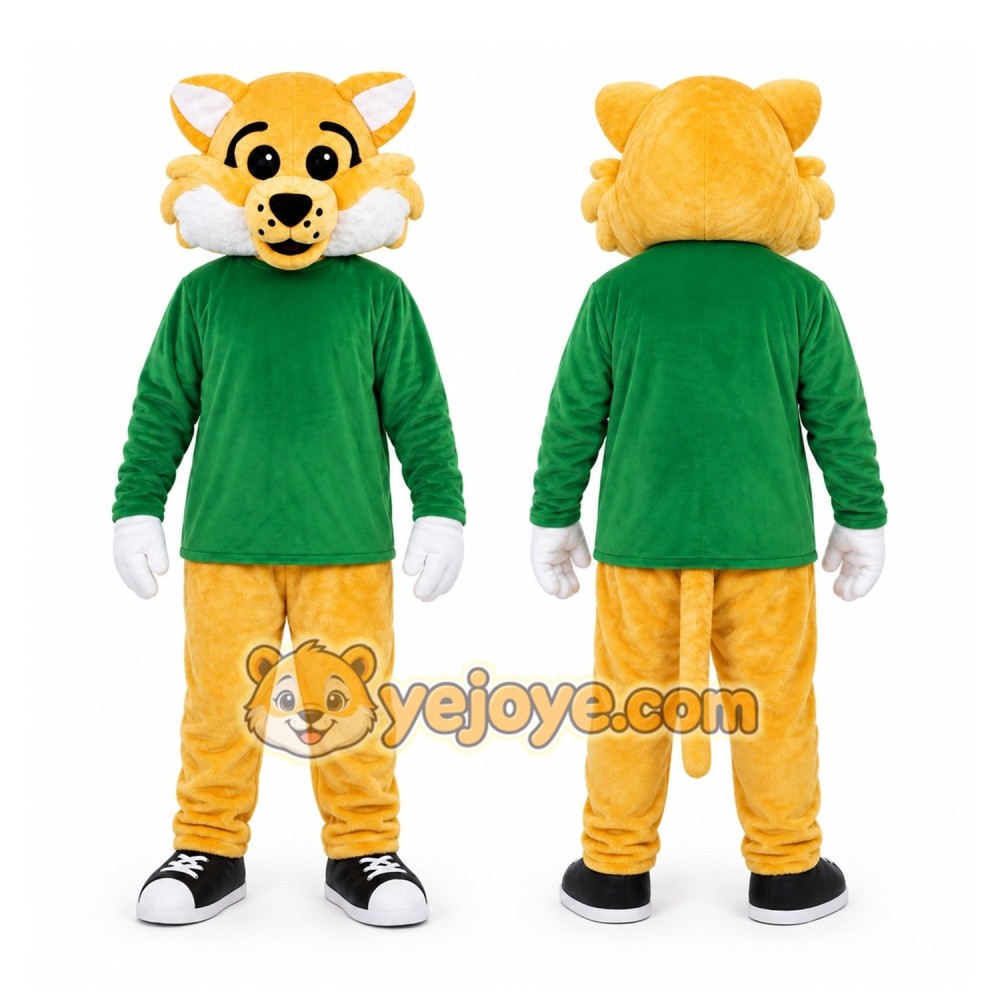 Sport Wildcat Mascot Costume for Adult