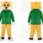 Sport Wildcat Mascot Costume for Adult