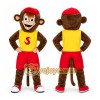 Sporty Monkey Mascot Costume Sporty Monkey Mascot Costume