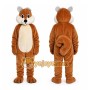 Brown Squirrel Mascot Costume