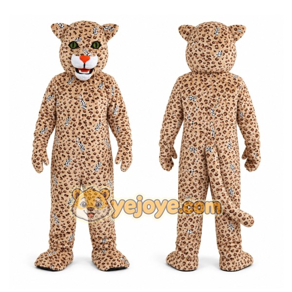 Spotted Leopard Mascot Costume