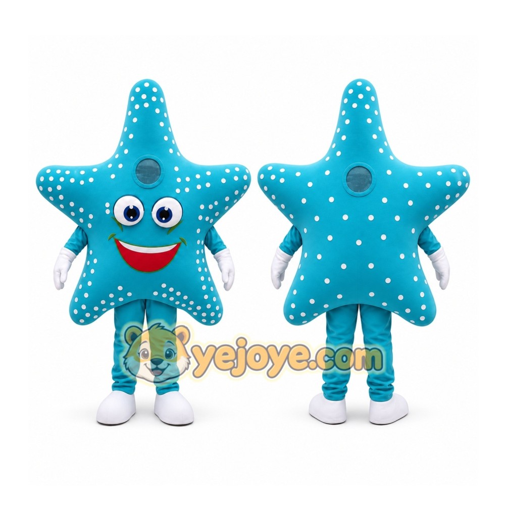 Starfish Mascot Costume Cartoon Character Cosplay Starfish Mascot Costume Cartoon Character Cosplay