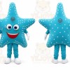 Starfish Mascot Costume Cartoon Character Cosplay