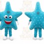 Starfish Mascot Costume Cartoon Character Cosplay