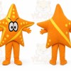 Starfish Mascot Costume Cartoon Mascot