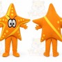 Starfish Mascot Costume Cartoon Mascot