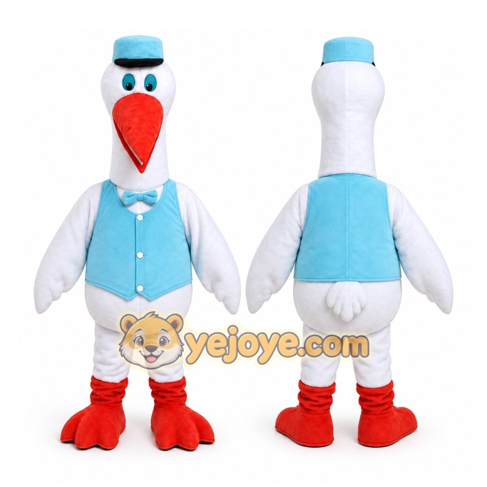 Stork Mascot Costume Stork Mascot Costume